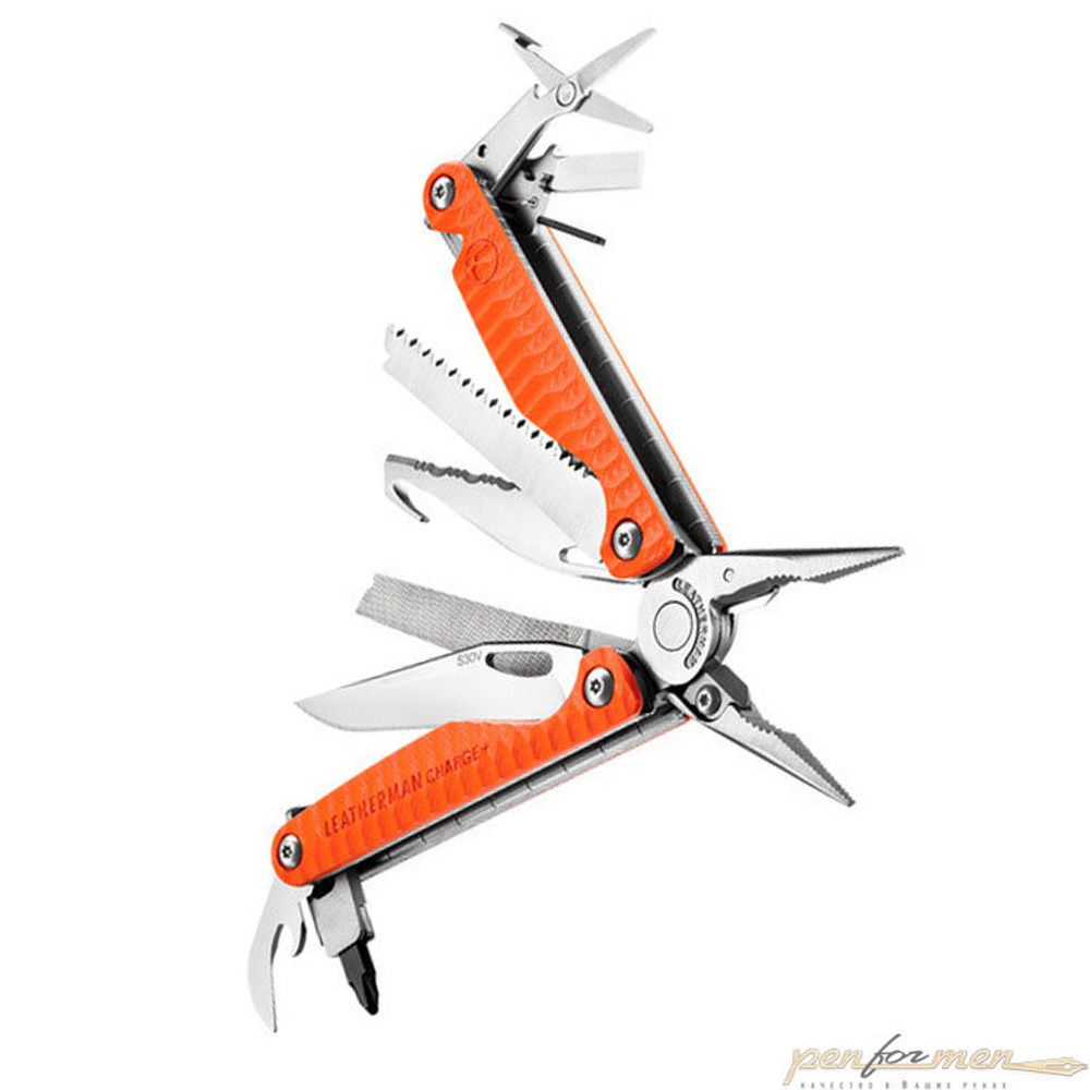 Мультитул Leatherman Charge Plus G1 19 функций оранжевый (832782)