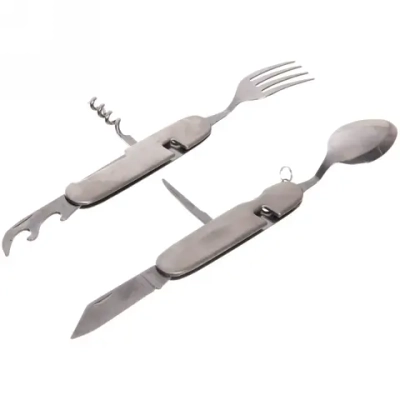 Набор походный столовый 6 в1 металлический