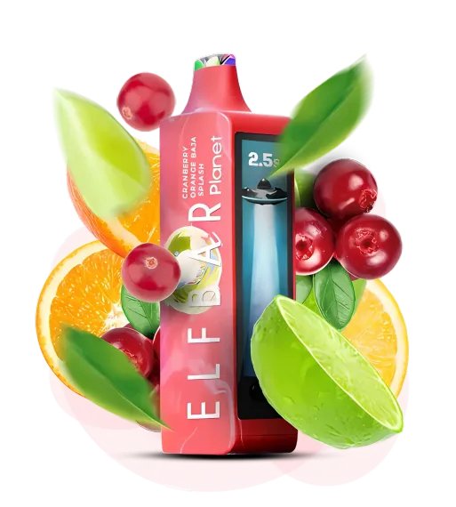 Elf Bar Planet 25000 - Cranberry Orange Baja Splash (5% nic)