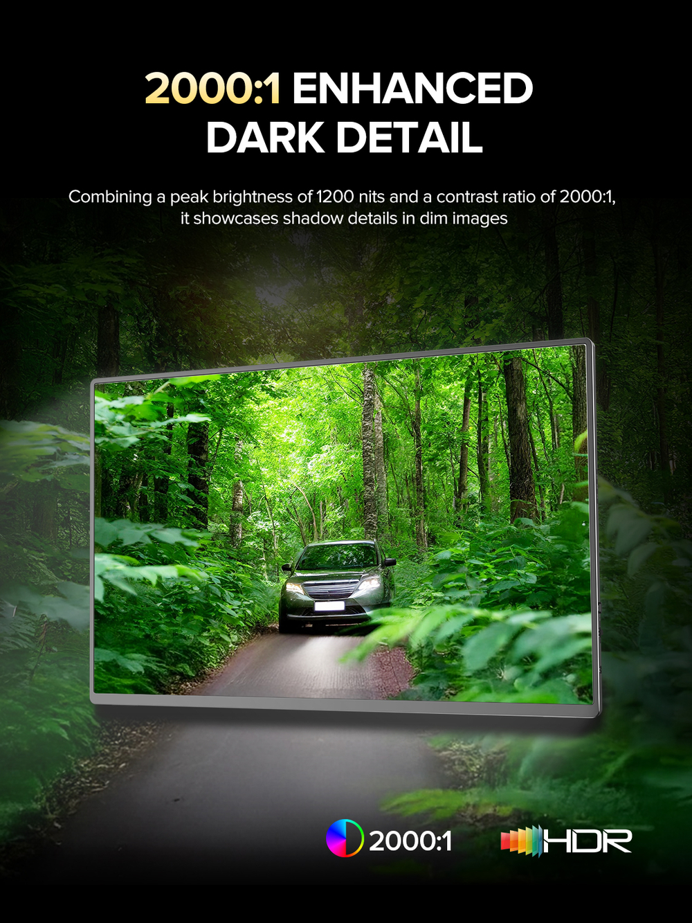 16" Портативный монитор Uperfect Ucolor T6, 4K (3840x2400), IPS, 60 Гц