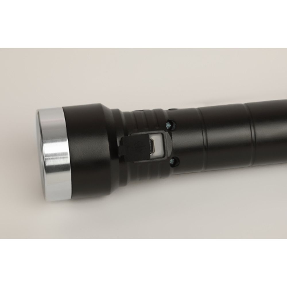 Светодиодный фонарь ЭРА UA-501 универсальный, аккумуляторный, COB+LED, 5 Вт, резина