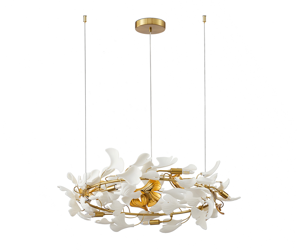 07868-70,36 Люстра Сири латунь
