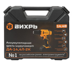 Дрель-шуруповерт Вихрь ДА-14,4 Л-2К 2х2 Ач