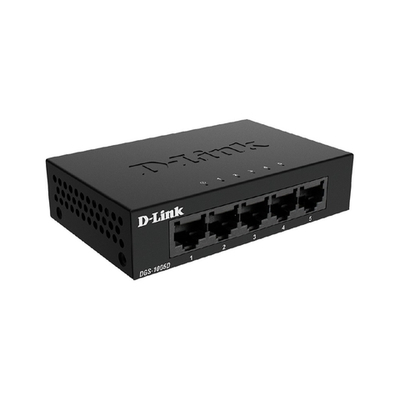 Коммутатор D-Link DGS-1005D/J2A Неуправляемый коммутатор с 5 портами 10/100/1000Base-T
