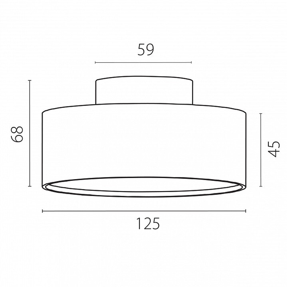 Накладной светильник Lightstar Acuto 215947