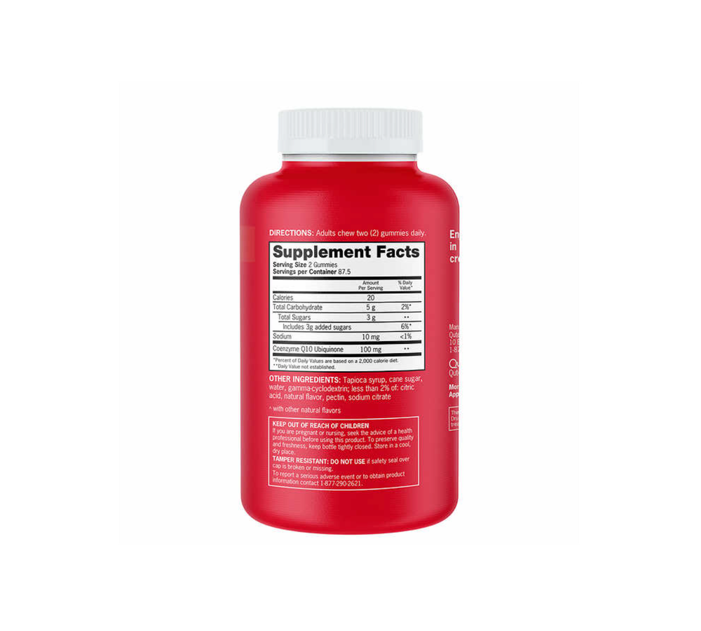 Qunol CoQ10 100 мг, 175 жевательных конфет