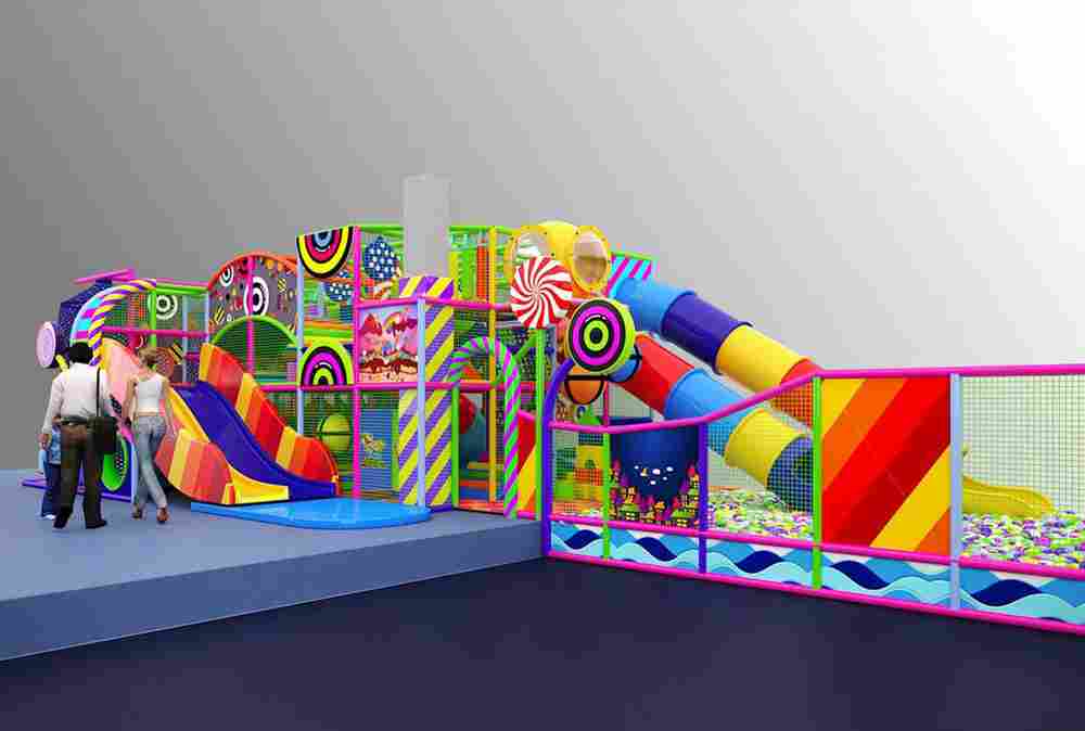 Детский игровой лабиринт «Леденцовый Экстрим»