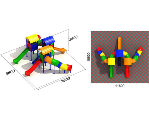 Детская игровая площадка Улитка 2.1.1