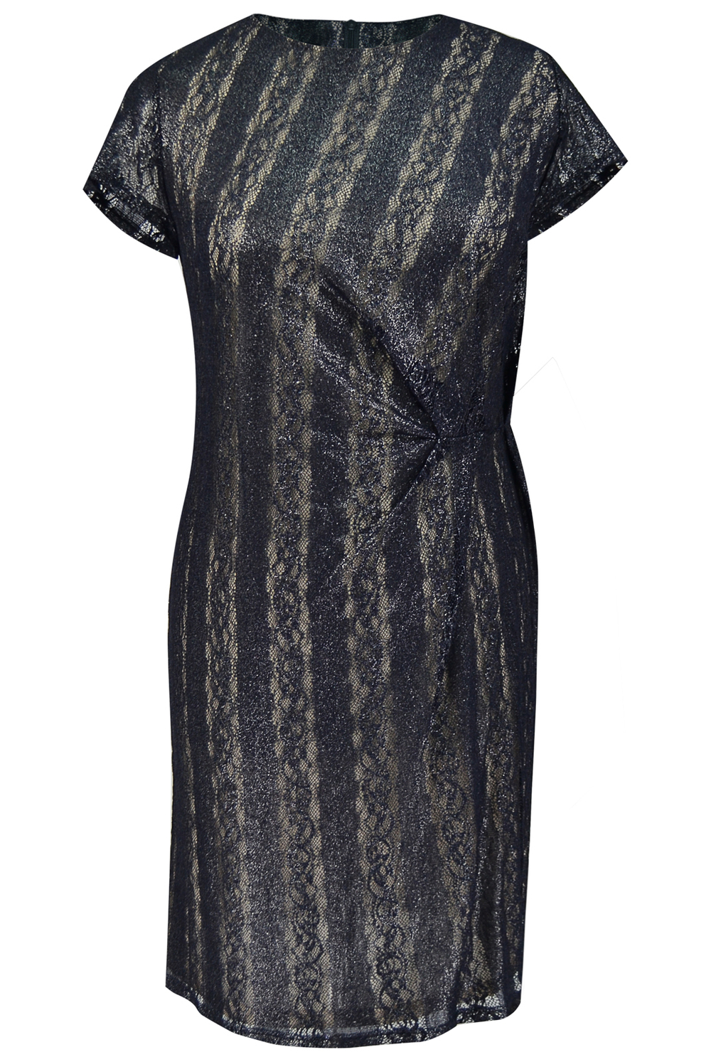 Платье женское 1745ЛП, Синее серебро #241СС051745ЛП