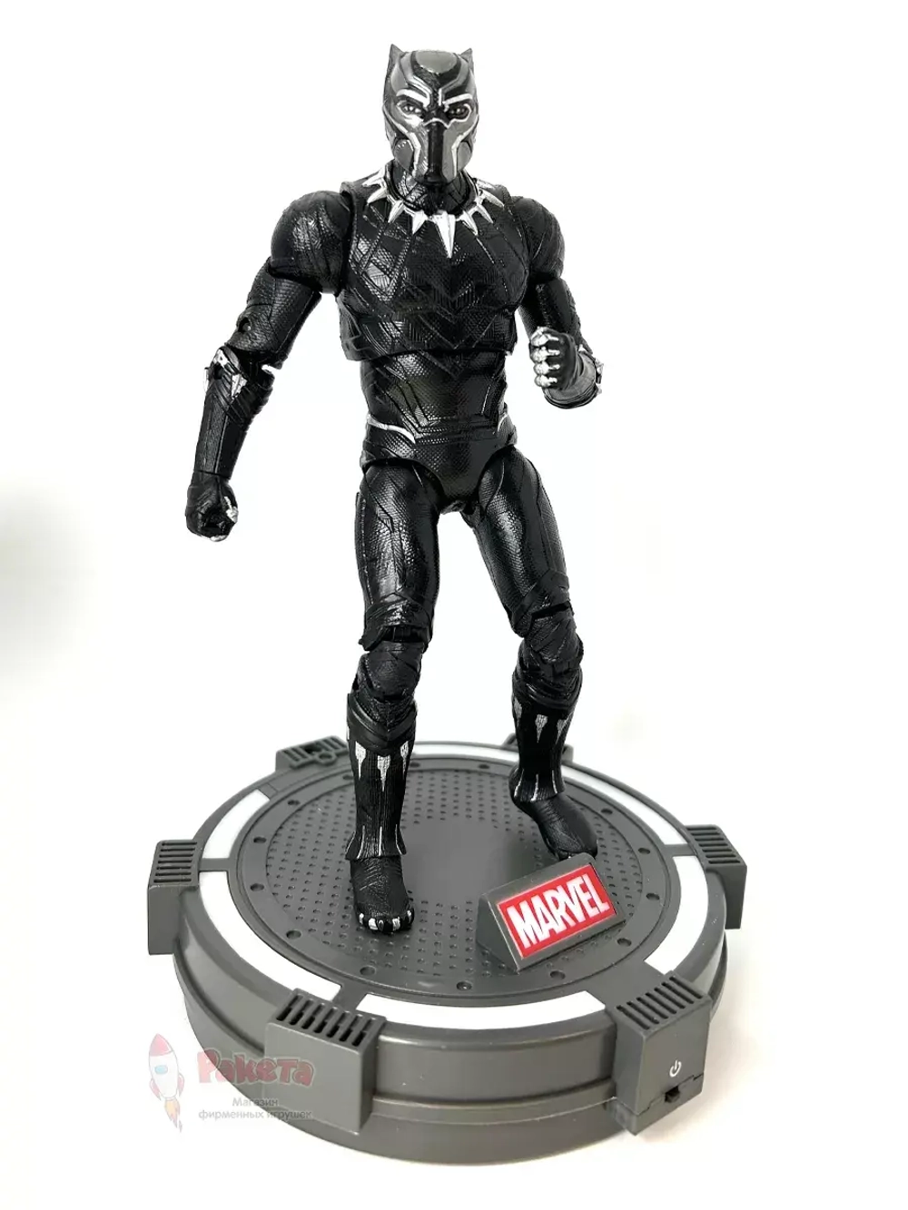 Фигурка игрушка Черная пантера Марвел ZD Toys 1606-03