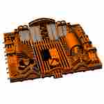 Коммерческий надувной парк «Техноленд», 33*31.5*8 м