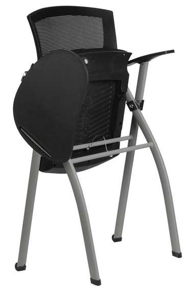 Кресло с пюпитром Click RCH 462TE Черный/Металл Серый