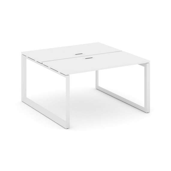 Style Project Рабочая станция двухсторонняя SN-59O.DRS-002 Белый/Металл Белый/Белый Заглушка 1180*12