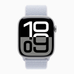 Часы Apple Watch Series 10 46mm Silver Aluminium Case, Sport Loop (Blue Cloud)