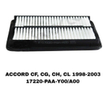 ФИЛЬТРЫ ВОЗДУШНЫЕ ACCORD 98-CG5 F23