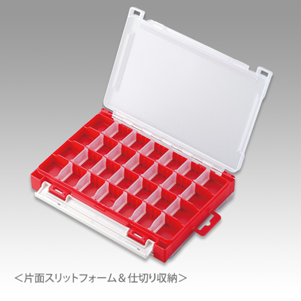 Коробка под приманки MEIHO RUNGUN CASE 3010W-1 RED