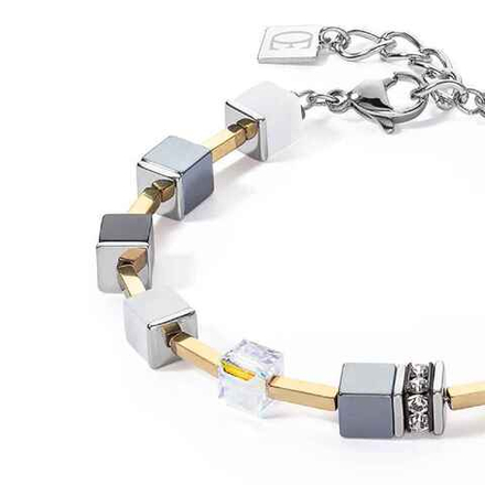 Браслет Coeur de Lion Black-White-Grey 2700/30-1333