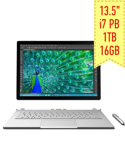 Microsoft Surface Book Performance Base (Intel Core i7 6600U 2600 MHz/13.5&quot;/3000x2000/16Gb/1Tb SSD/DVD нет/NVIDIA GeForce GTX 965M/Wi-Fi/Bluetooth/Win 10 Pro)