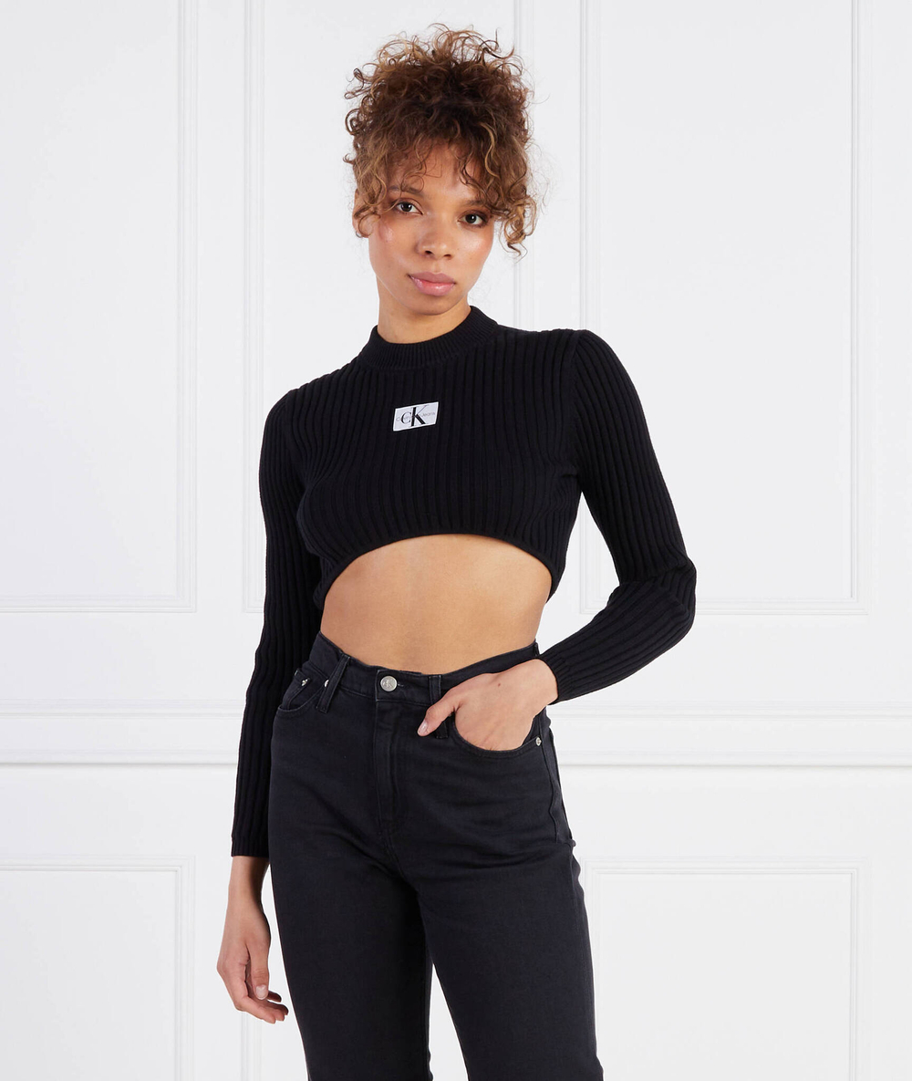 Свитер CALVIN KLEIN JEANS - черный(J20J219648)