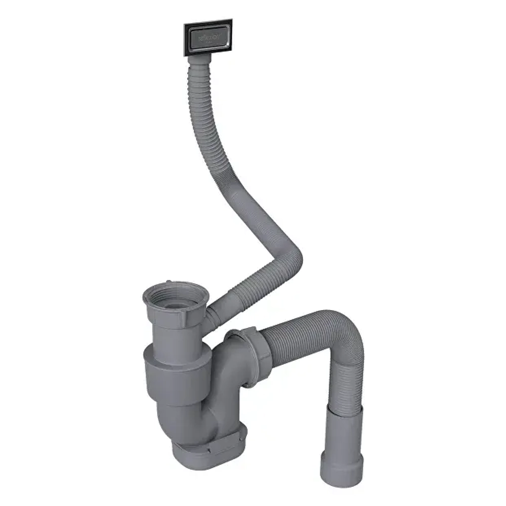 Кухонная мойка Reflexion Orta RX2438SS полированная сталь