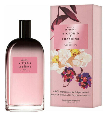 Женская туалетная вода Vittorio & Lucchino Aguas Intensas No.17 Flor Sensual 150 мл