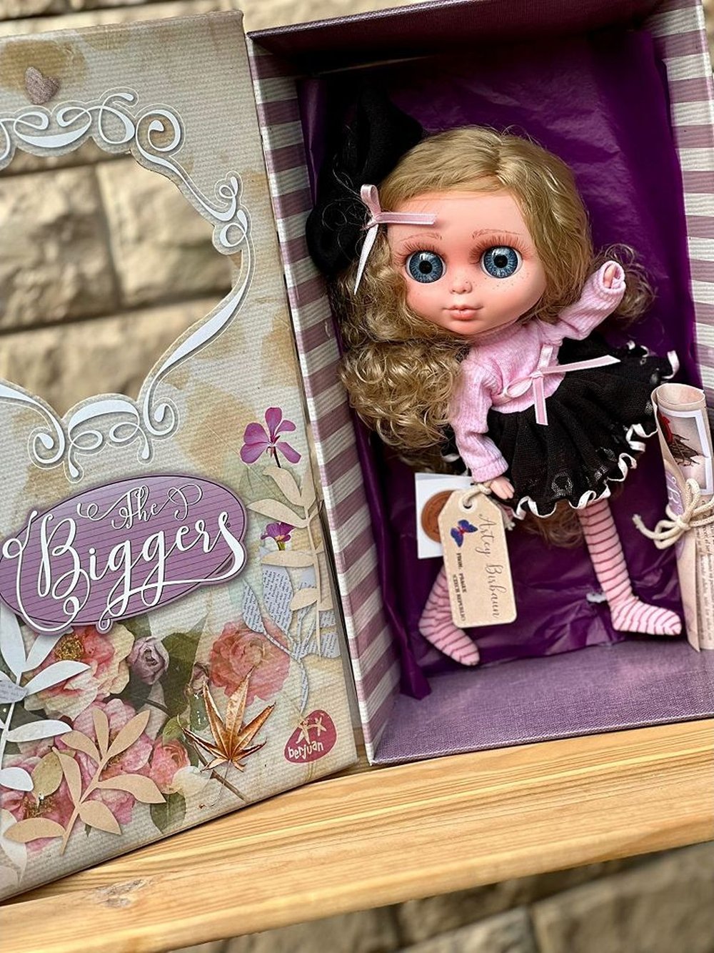 Кукла BERJUAN виниловая 32см BIGGERS Artey Birbaun (24003)