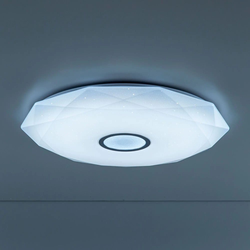 Citilux Диамант Смарт CL713A100G Умная люстра Хром