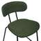 Полубарный стул Pedigree 65 см зеленое букле