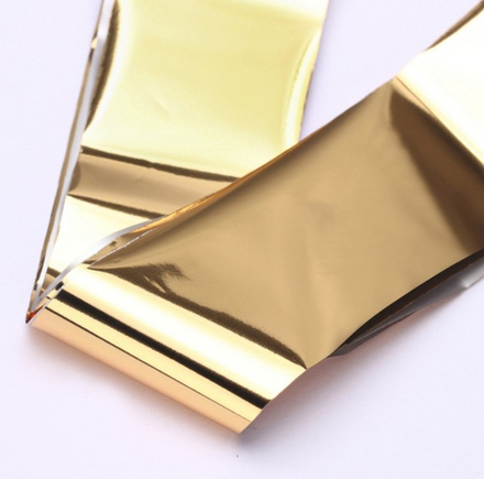 ФОЛЬГА ДЛЯ ДИЗАЙНА НОГТЕЙ (ЗОЛОТО)