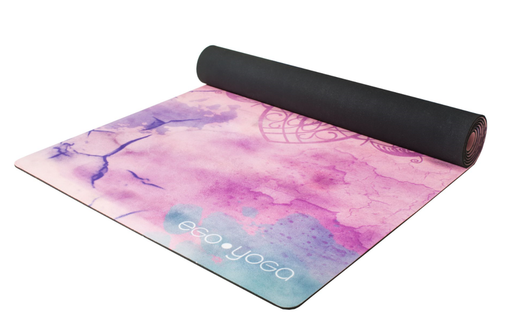 Коврик для йоги Sky Mandala EGOyoga из микрофибры и каучука