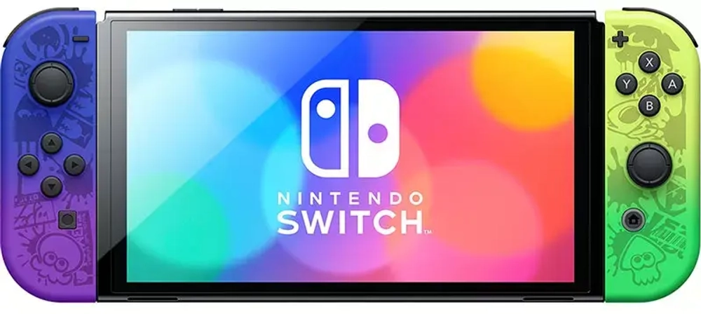 Игровая приставка Nintendo Switch OLED Splatoon 3 Special Edition (Фиолетовый)
