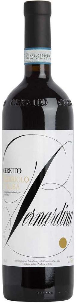 Вино Nebbiolo d&#39;Alba Bernardina Ceretto, 0,75 л.