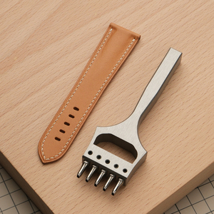 Пробойник для часовых ремешков // суперэллипс 4*2 мм