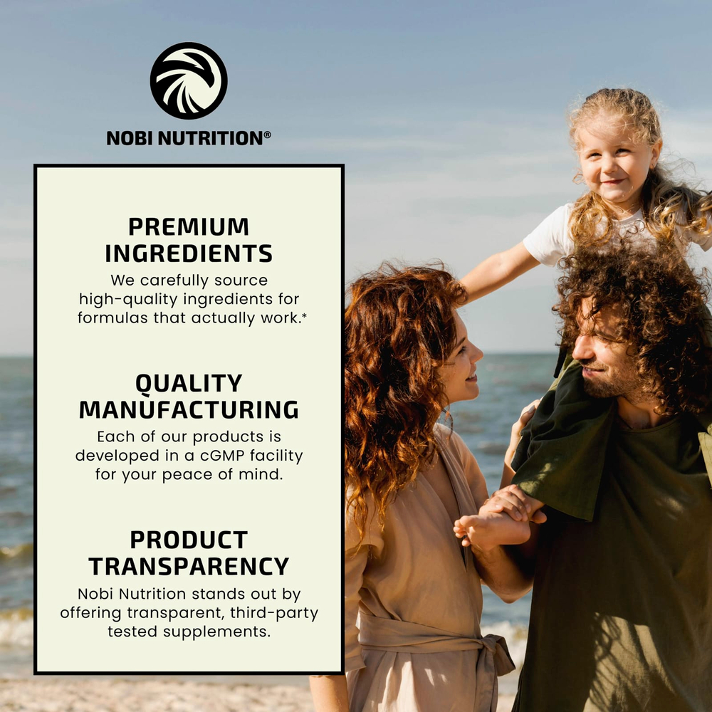 Nobi Nutrition, Глицинат магния, максимальное усвоение, 120 капсул (200 мг на капсулу)