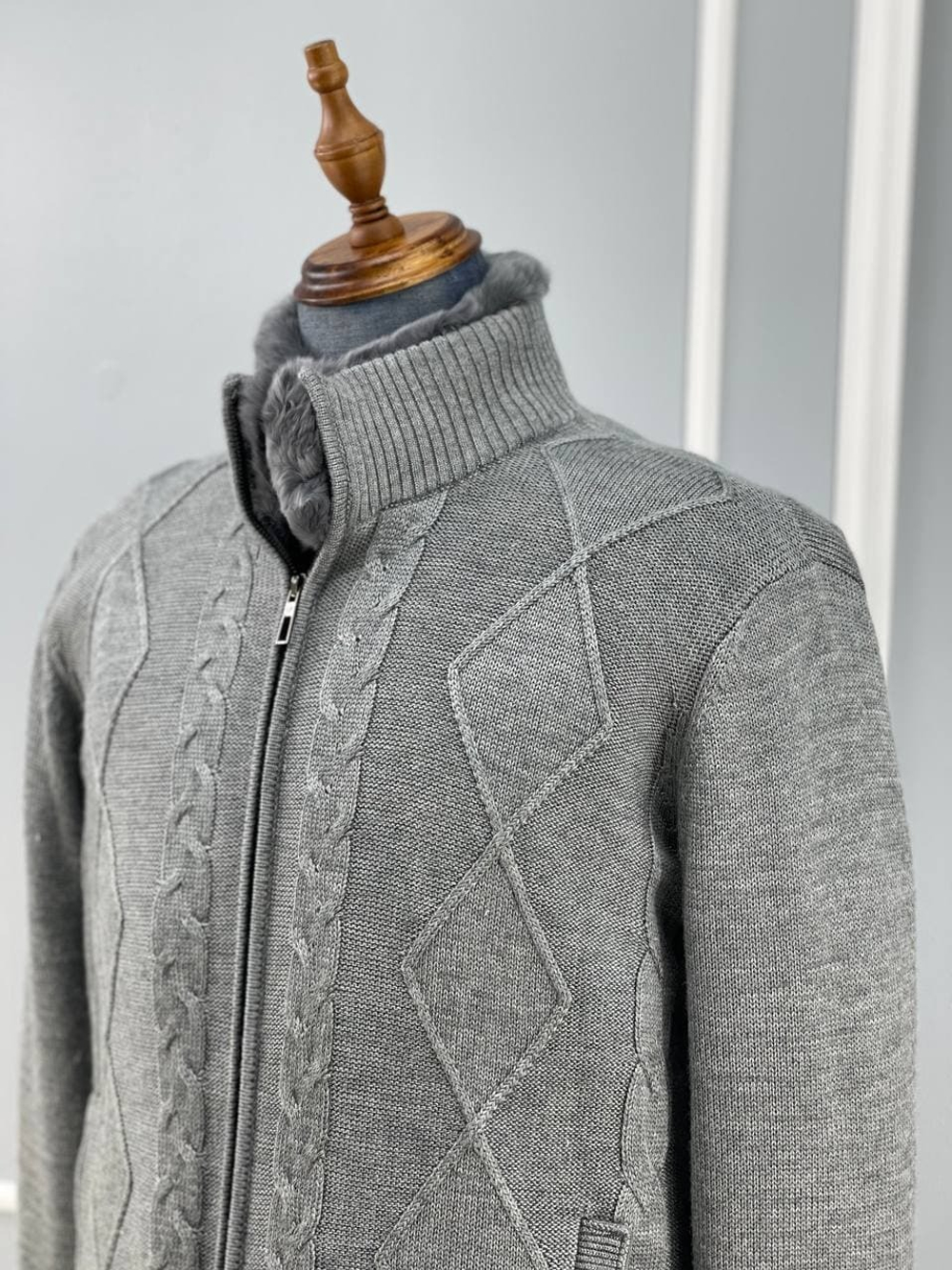 Кардиган Loro Piana с мехом