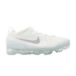 Кроссовки Nike Vapormax 2023 Flyknit "Pure Platinum" (Женская размерная сетка)