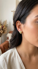 Серьги сердце Амура