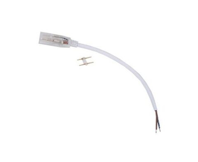 Ecola LED strip 220V коннектор кабель питания 150мм с муфтой и разъемом IP68 для ленты 14x7