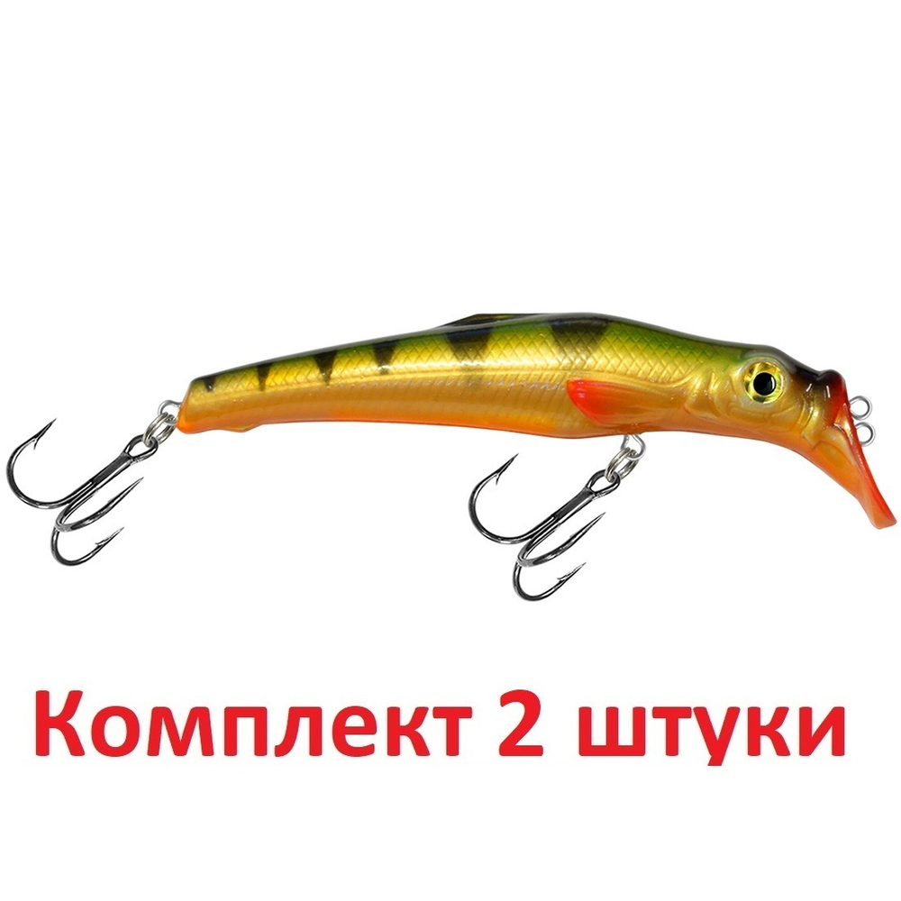 Воблер Минноу на щуку троллинга ТВИН 135mm на окуня