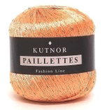 Пряжа Kutnor Paillettes, 1 моток, 50гр, 360м.
