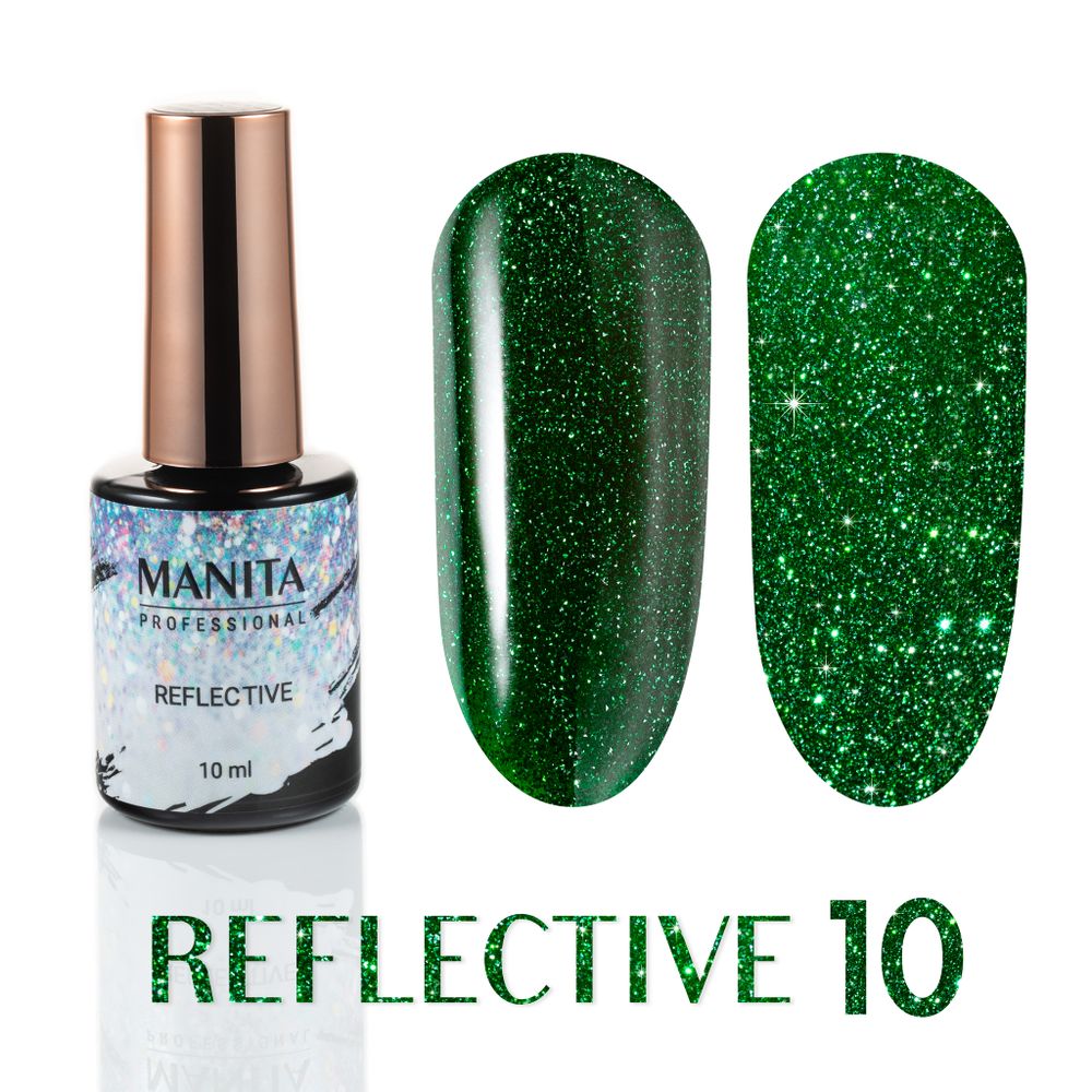 Manita Reflective Гель-лак светоотражающий №10,  10мл