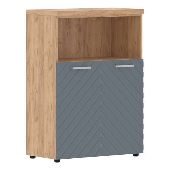 Шкаф с глухими малыми дверьми и топом TLMC 85.3  854х452х1203 TORR LUX