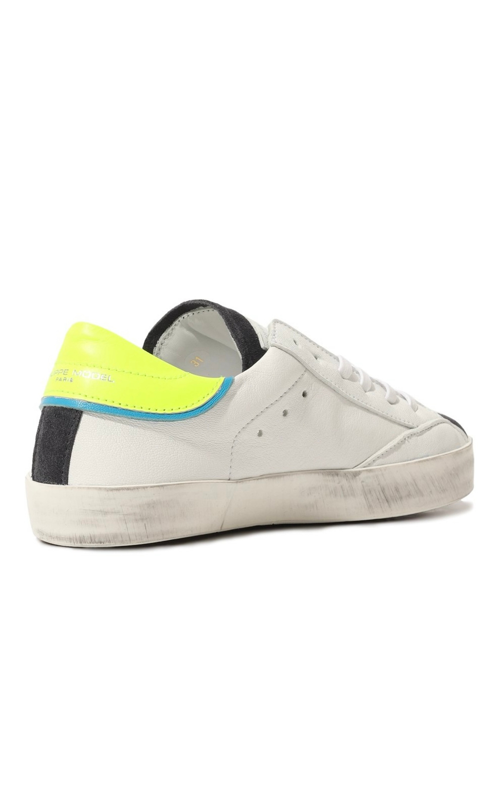 Кожаные кеды Philippe Model Junior
