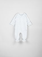 Слип на молнии с закрытой ножкой "Мишутка" 0+