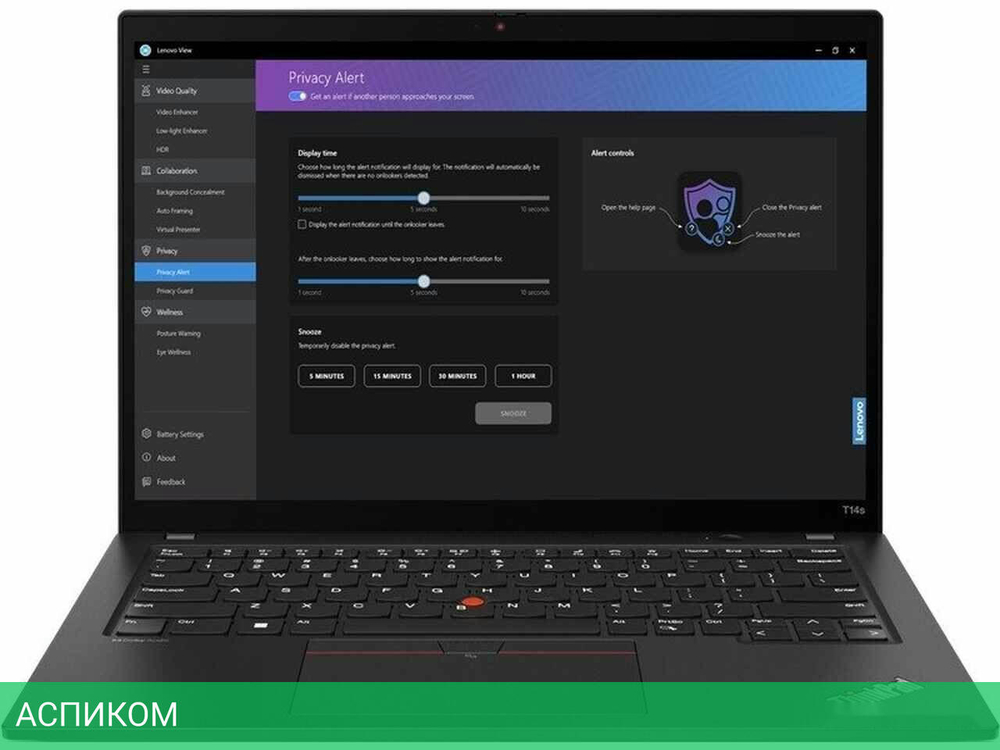 Ноутбук Lenovo ThinkPad T14s Gen 4 Intel 21F7S76C00