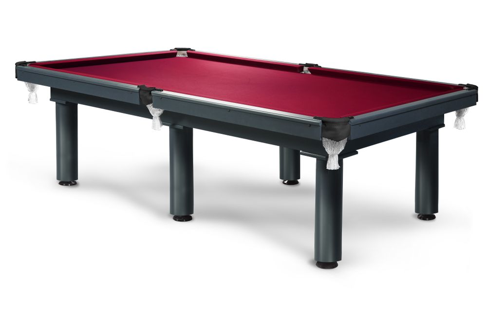 Домашний 2 New СБ 9 (Пул, GRAPHITE New, ДСП, Manchester 45 Yellow green ш1,98м, Х/б сетка, Кожа черная)