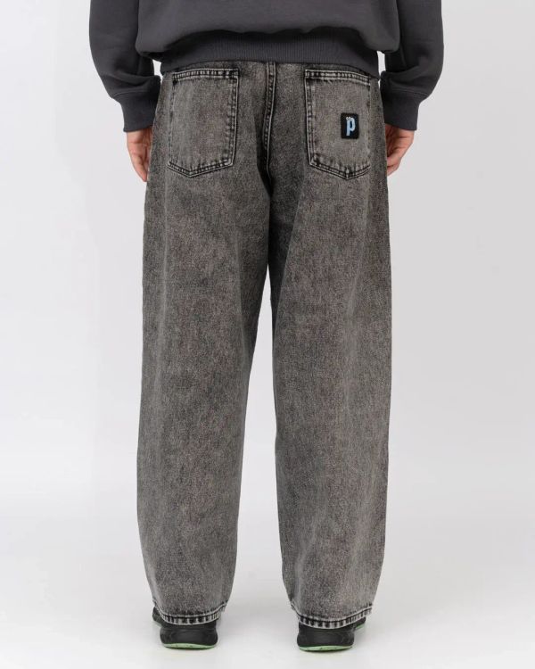 Джинсы Lucky серые - фото 4