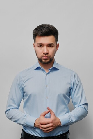 Рубашка мужская Milano BLUE (ONLINE ONLY)