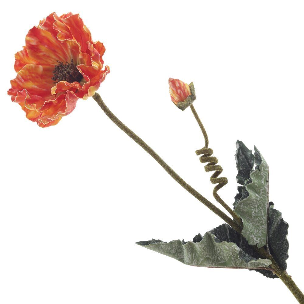 GAEM Цветок искусственный "Мак", L16 W11 H91 см