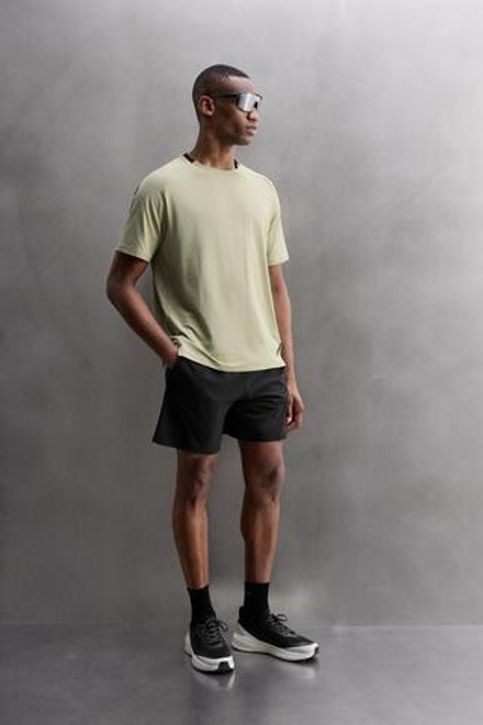 ZARA СПОРТИВНАЯ ФУТБОЛКА, СВЕТЛЫЙ МЯТНЫЙ